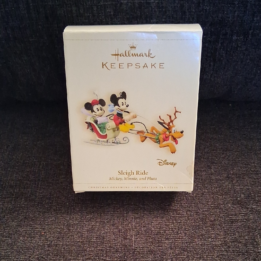 Hallmark 2006 Keepsake Disney Sleigh Ride Ornament BRAND NEW